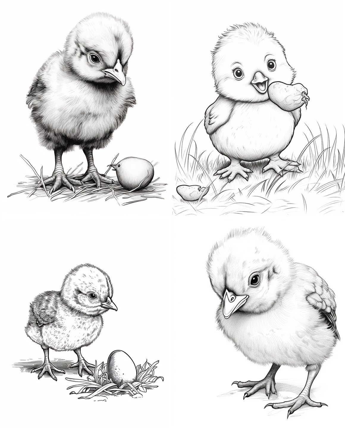 A Toddler's 4:5 Ratio Mid-Journey Coloring Page
