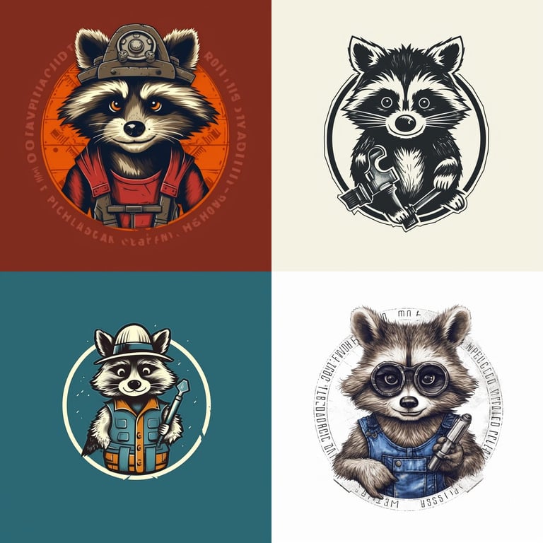 Safety Report Raccoon: IT Tool Logo Prompt | NeoPrompt