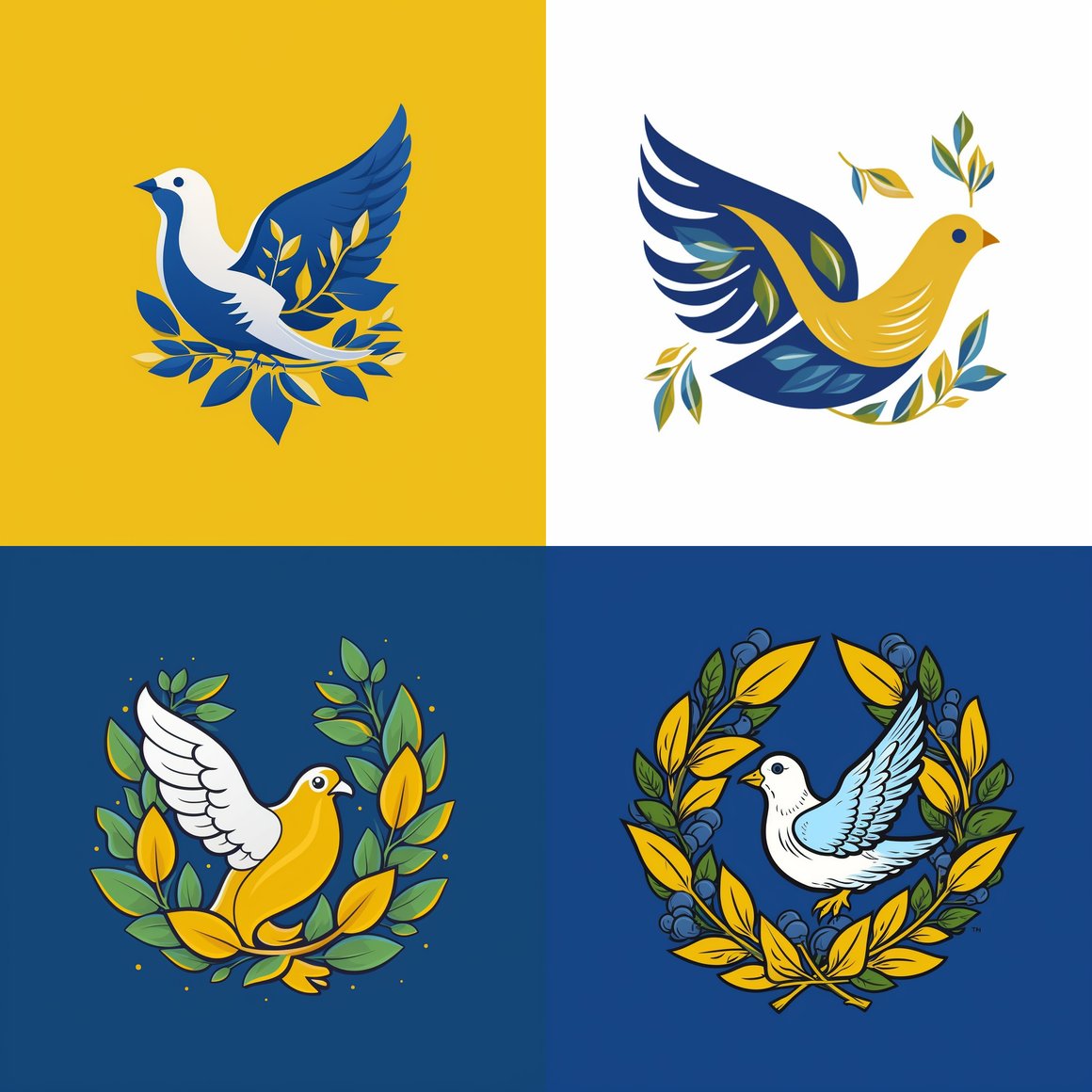 Harmony Journey: Peace Dove Vector Art