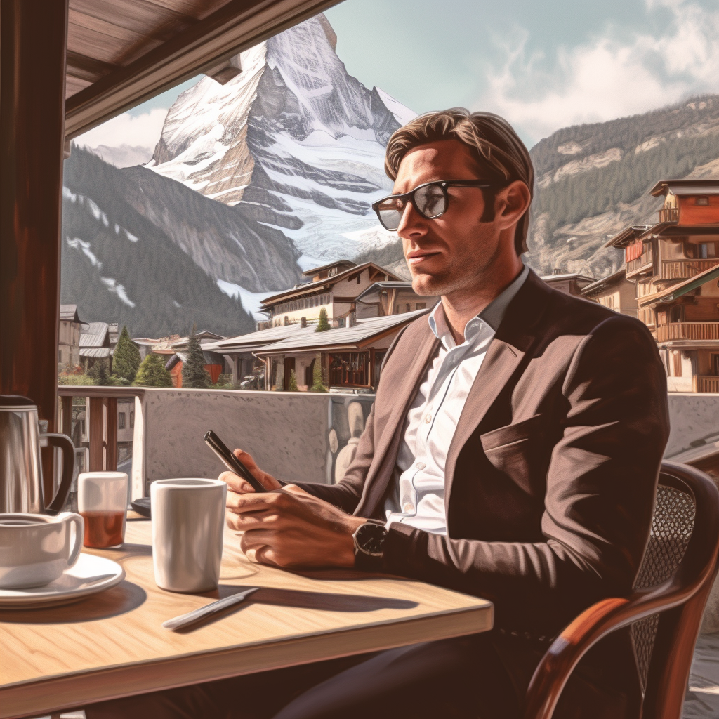 Midday Serenity: A Siesta in Zermatt