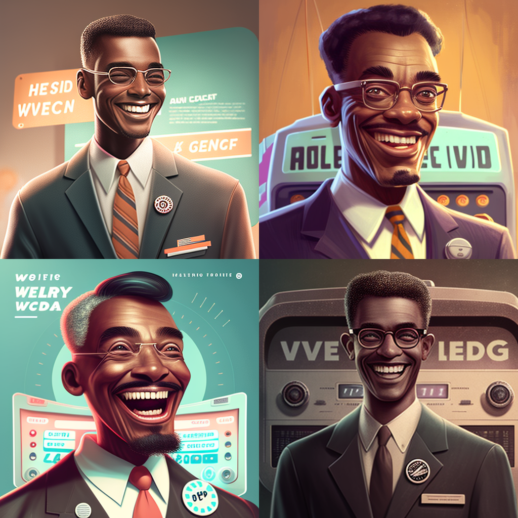 Retrofuturistic Interface Design with Victorious Robotic VP - Version 4