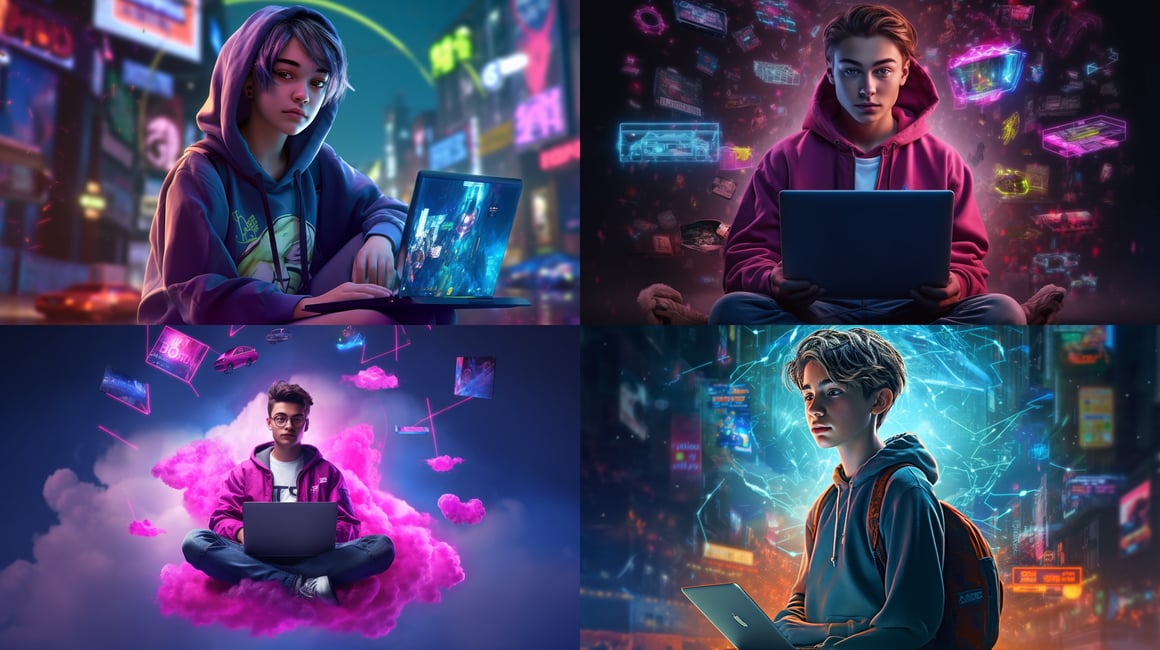 Neon Nights: Virtual Reality Transcendence