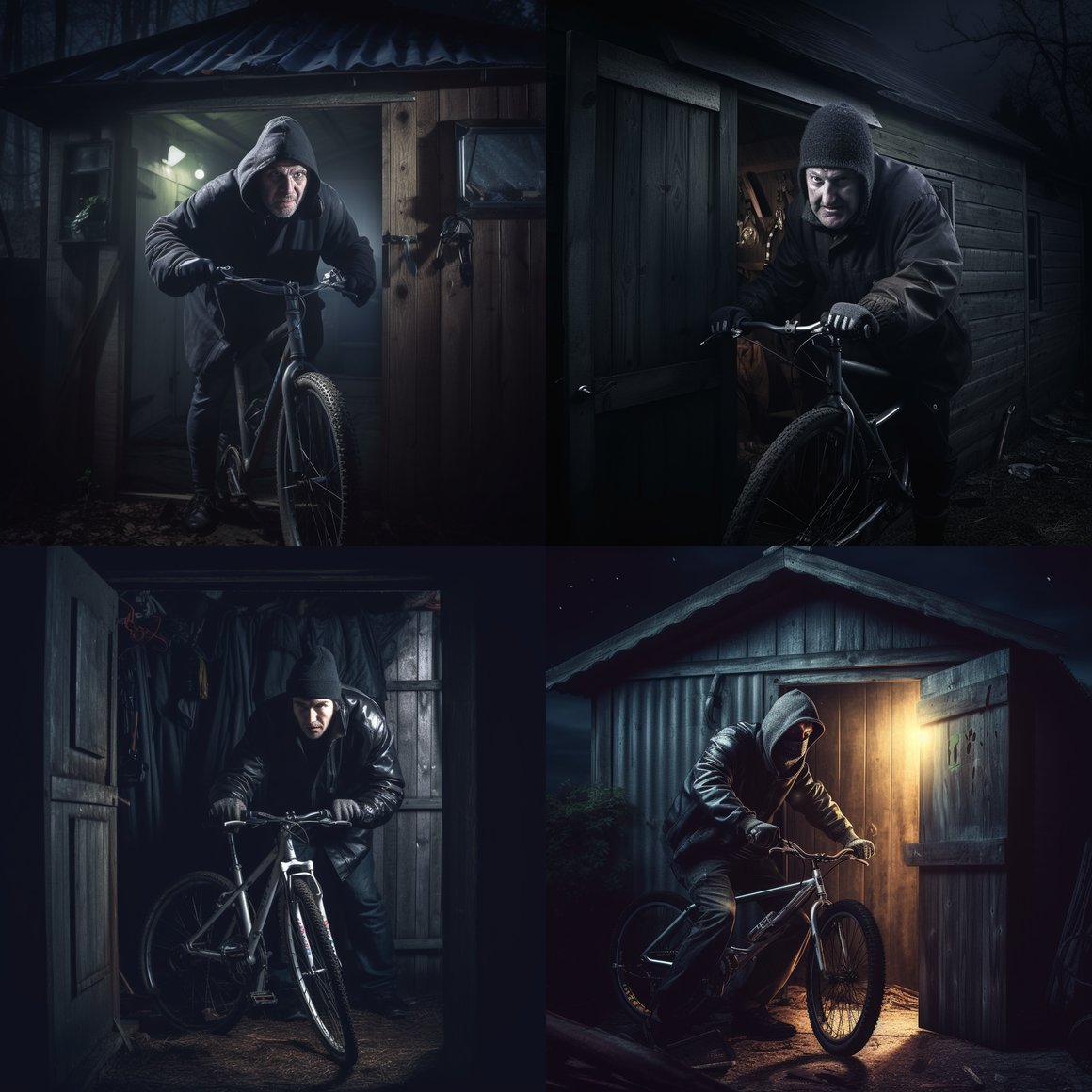 Midnight Bicycle Heist