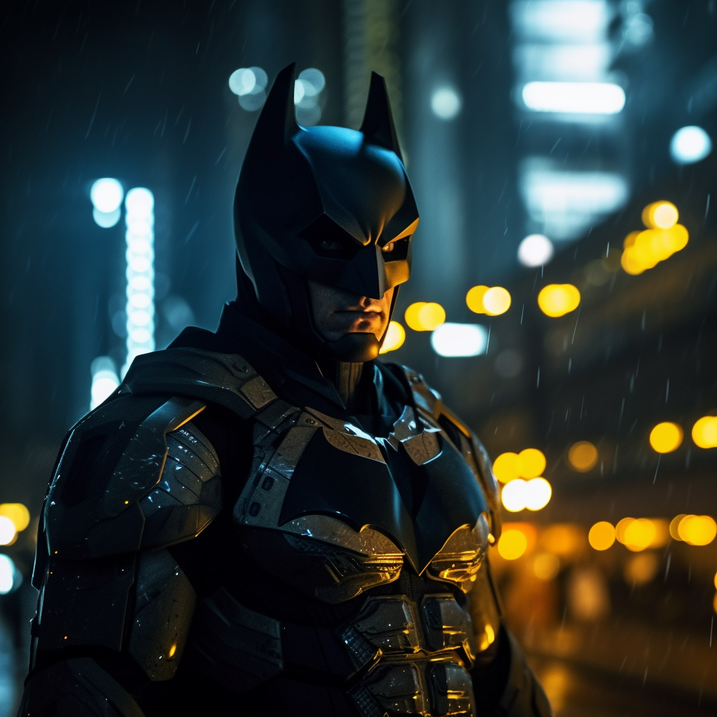 Neo-Gotham: A Cinematic Mid-Journey with Batman