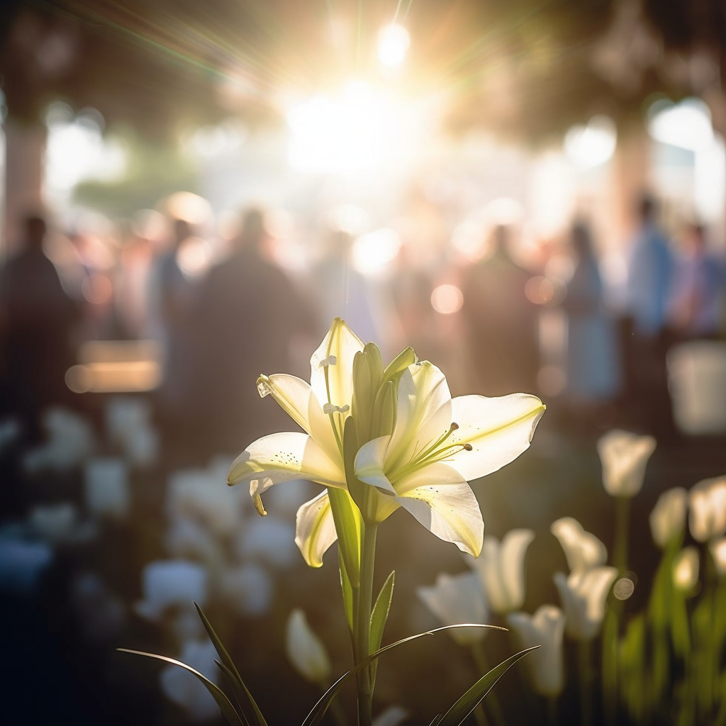Subtle Bloom Amidst Sorrow