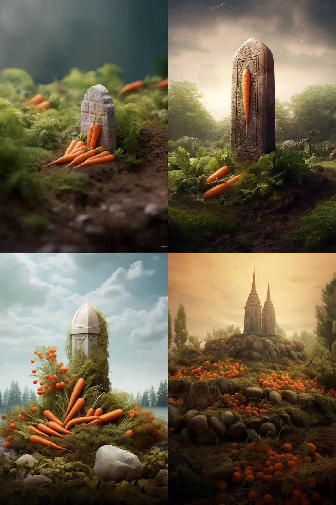 A Surreal Carrot Cemetery Journey - Img 400:600
