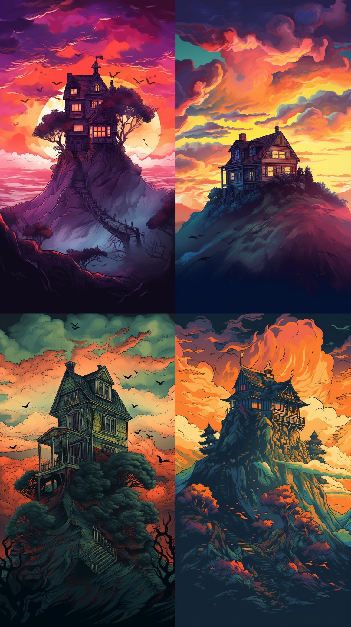 Neon Mirage: A High-Resolution Odyssey in Digital Art