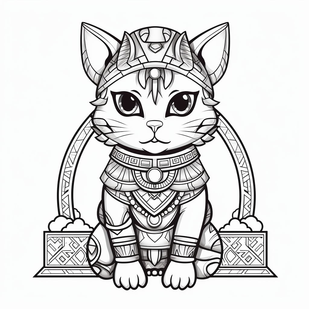 Children's Coloring Book Page - ar17:22