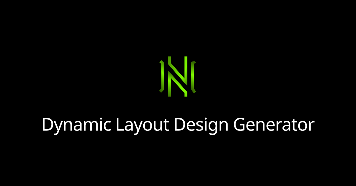 Dynamic Layout Design Generator