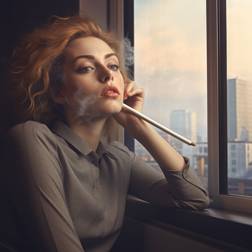 Midday Lull: Office Girl's Daydream