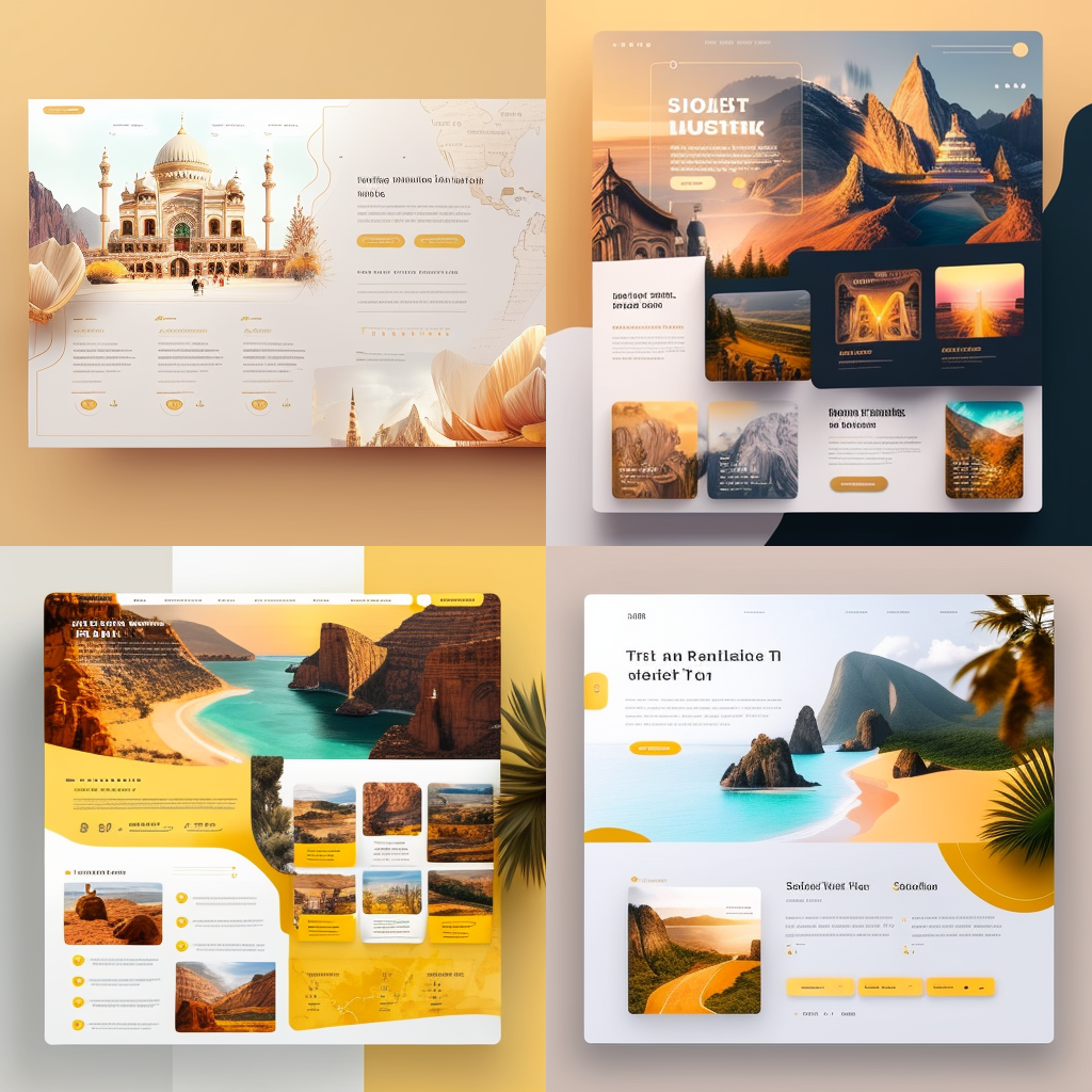 Mid-Trip Interface Update on Travel and Tours Website - Version 4