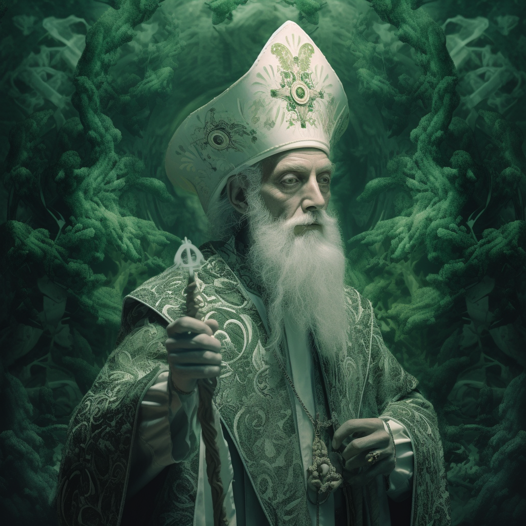 Cinematic 4K Coloring Page with Detailed Celtic Imagery