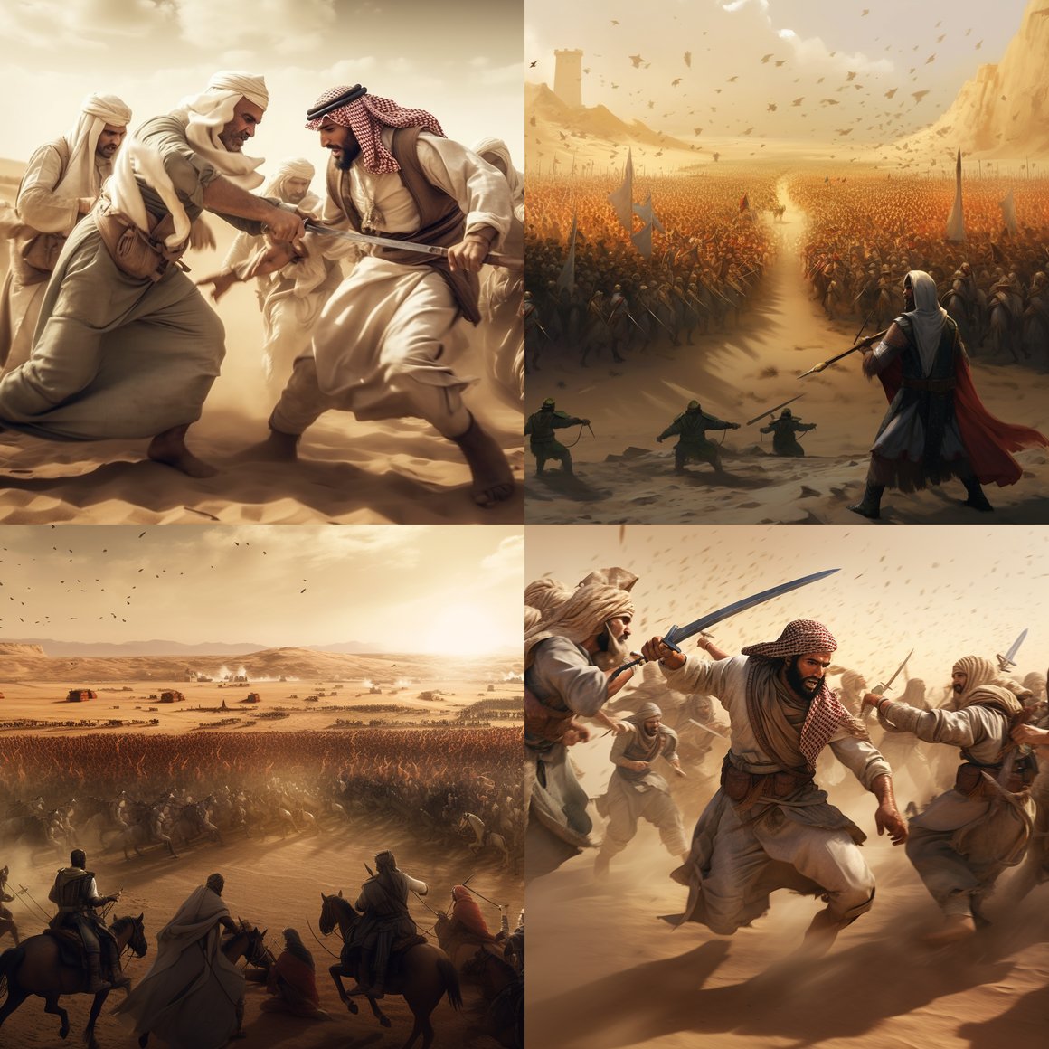 Clash of Titans: The Desert Warfare