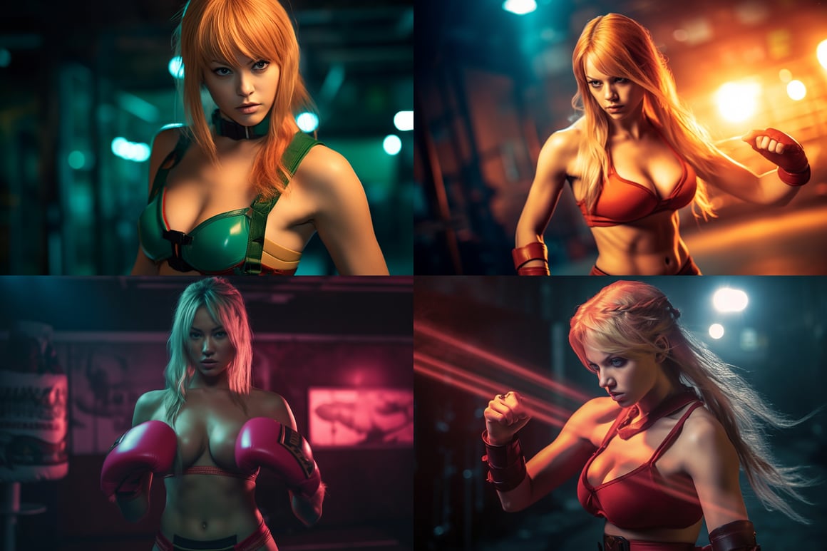 A Sultry Swimsuit Showcase of Street Fighter's Poison