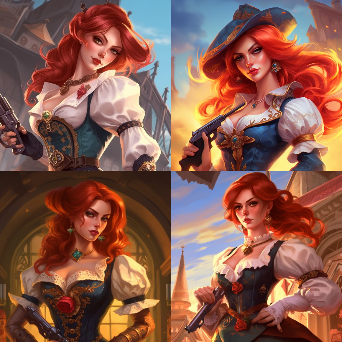 Midnight Duel: Miss Fortune's Vintage Showdown