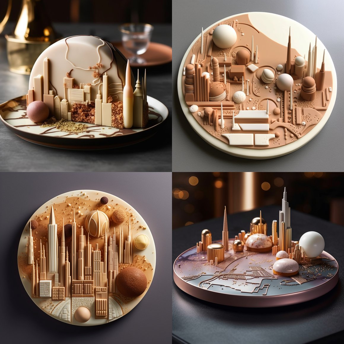 Dessert Metropolis: A Sweet Glimpse into the Future