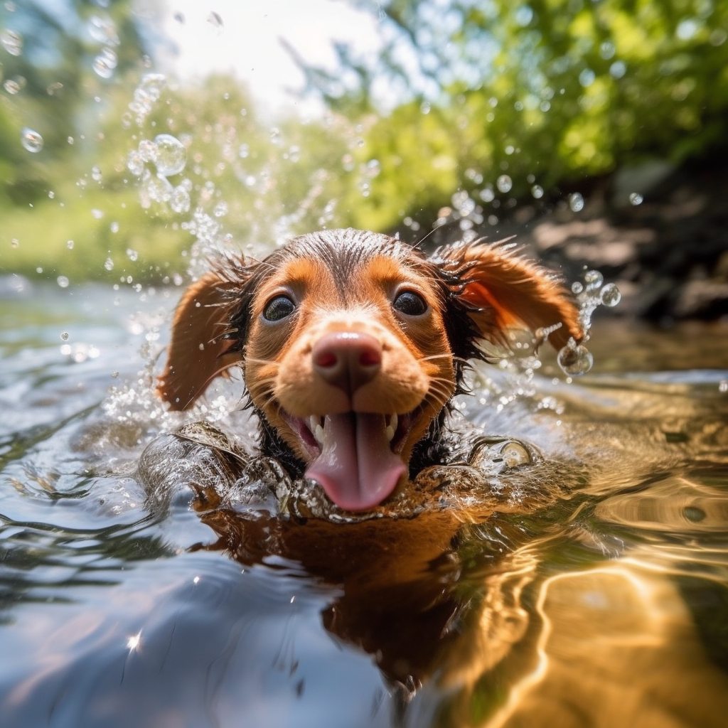 Summer Swim: Puppy's Riverside Adventure