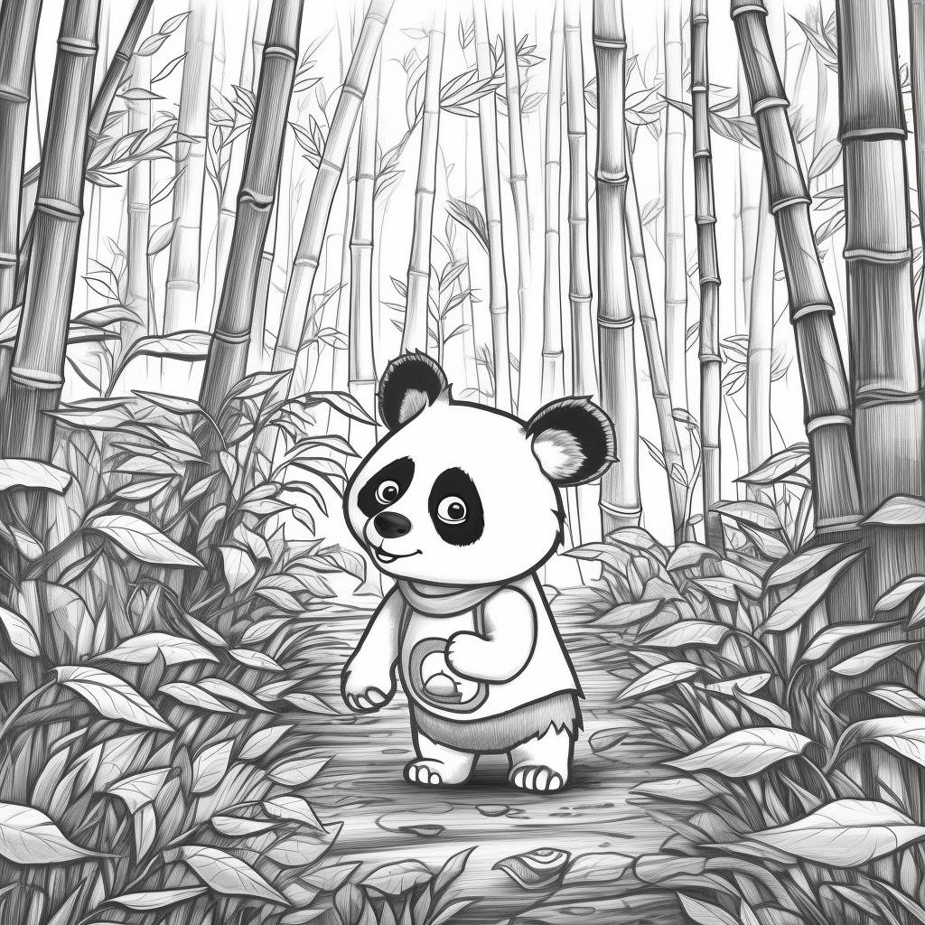 A Cartoon-style Coloring Activity for Kids Prompt | NeoPrompt