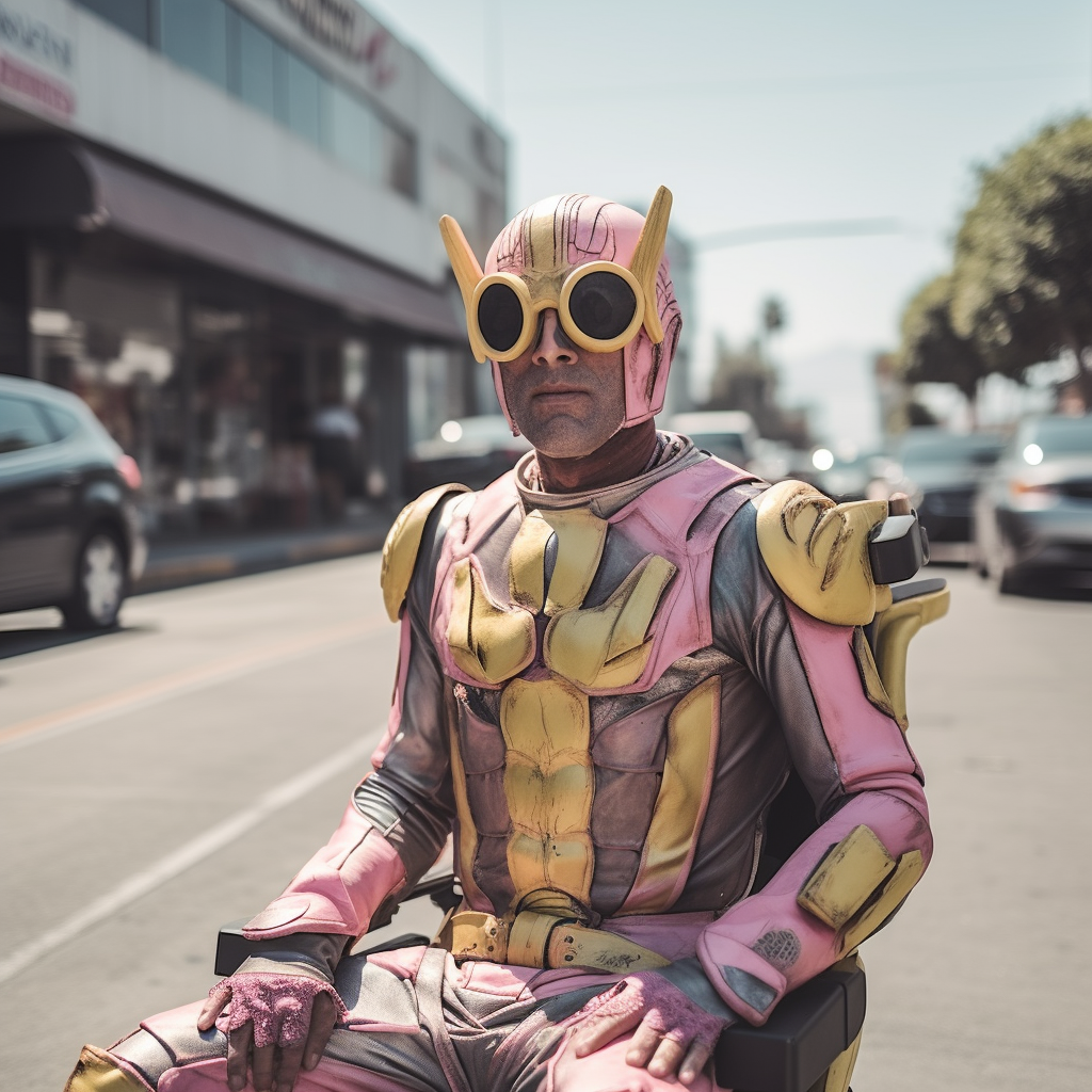 Retro-Futuristic Street Photography in Los Angeles