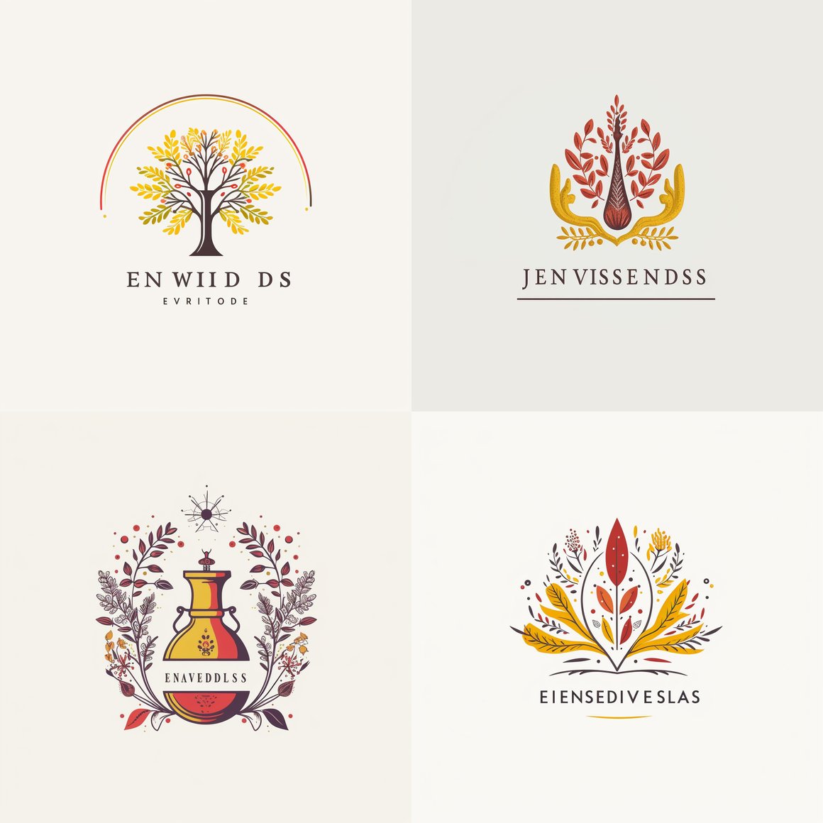 Designing the Ideal Logo for IndoEssentials Ayurveda Brand