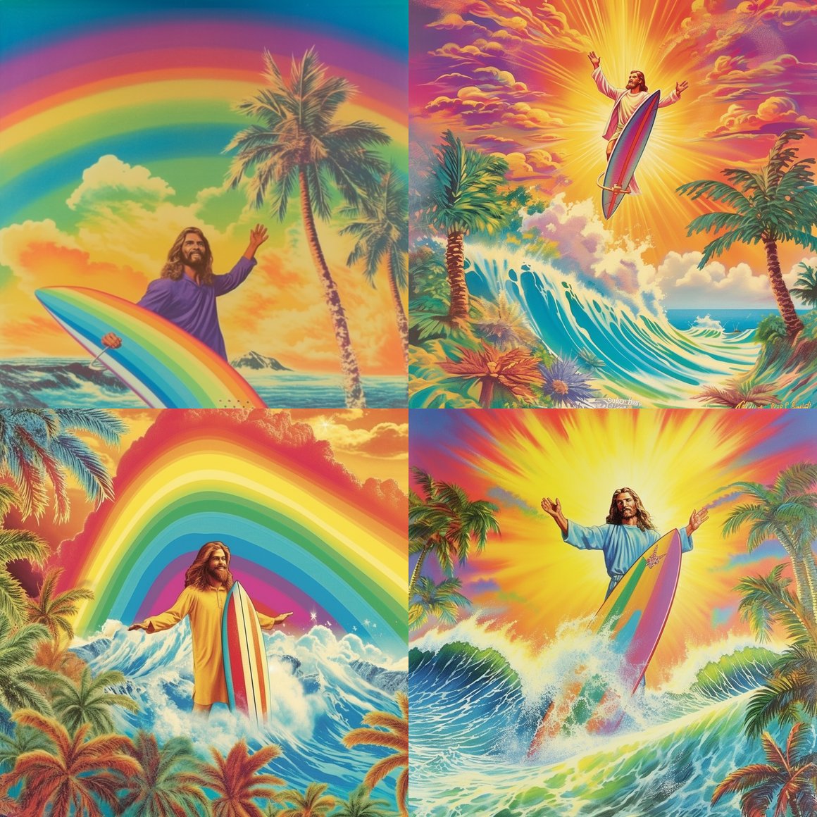 A Technicolor Journey of Surf, Spirituality, and Psychedelia