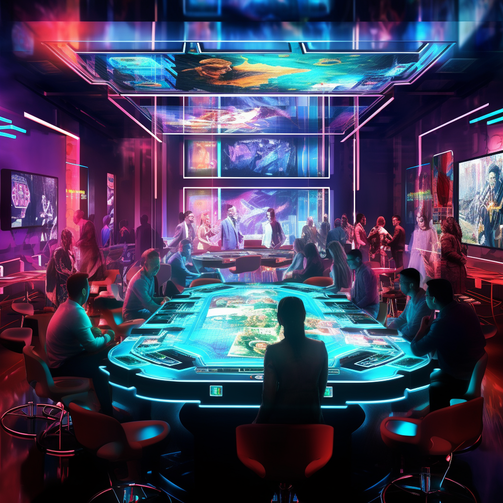 Neon Nights: Futuristic Casino Showdown