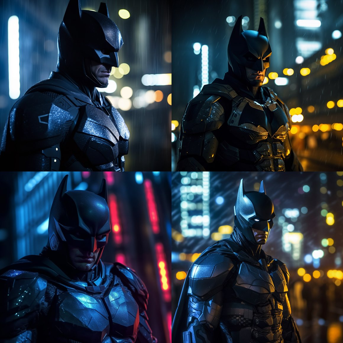 Neo-Gotham: A Cinematic Mid-Journey with Batman