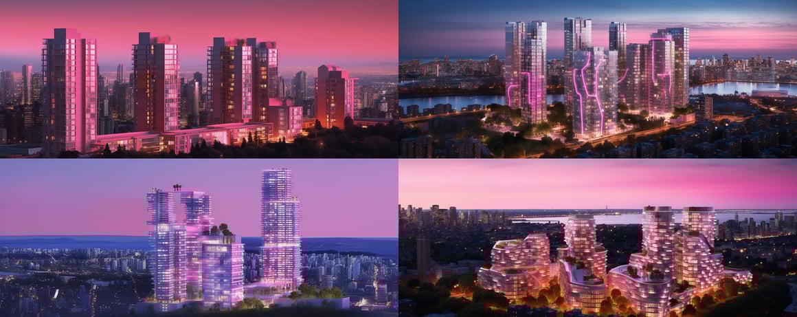 Midnight Gaze at the Dystopian Arcopolis