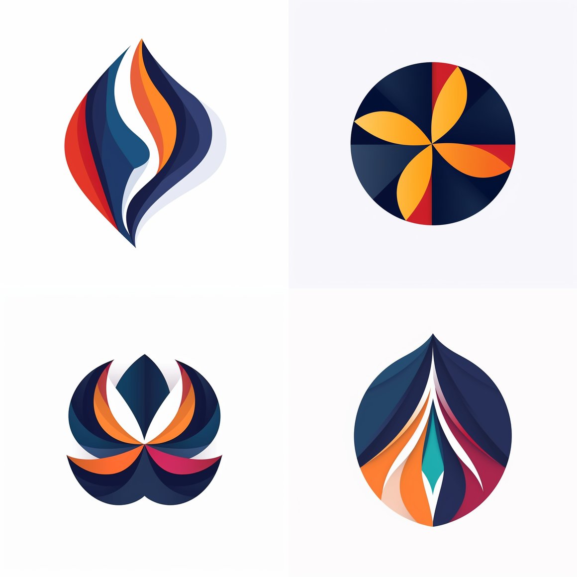 Navy Voyage 5.1: Minimalist Vector Journey