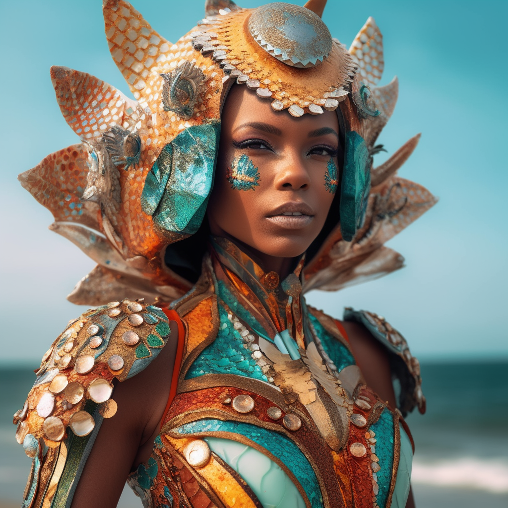 A Stylistic Fusion of Arturo Obegero, Mowalola, and Casey Cadwallader Designs