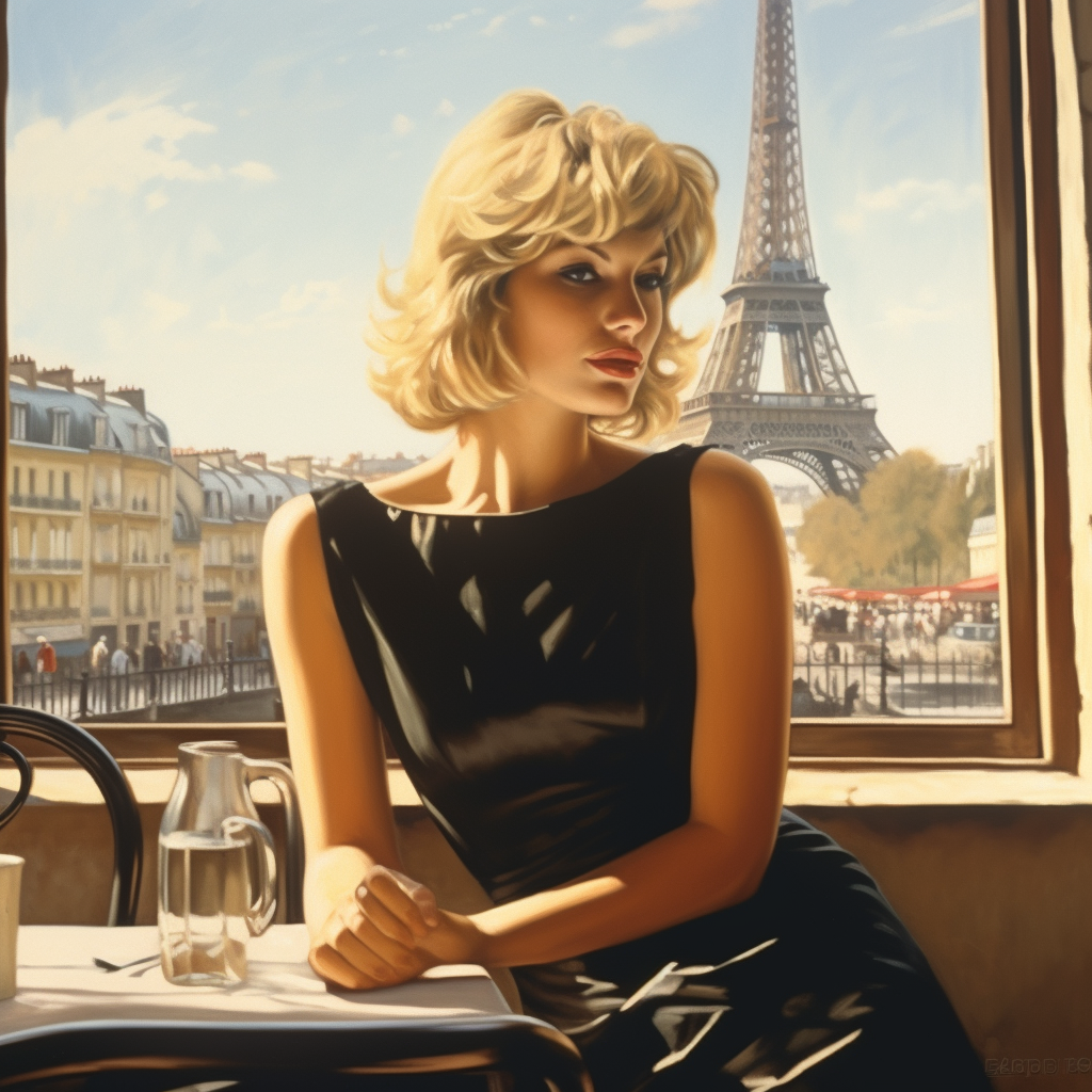 Midday in Paris: Monica Vitti's Parisian Escapade