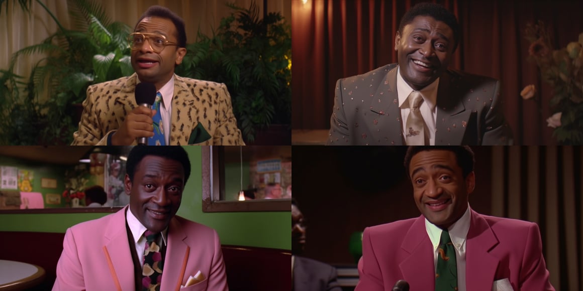 Reverend Ike's Eccentric Performance in 'A TV Evangelist On A Small Weird Stage in a Diner Between Ferns'