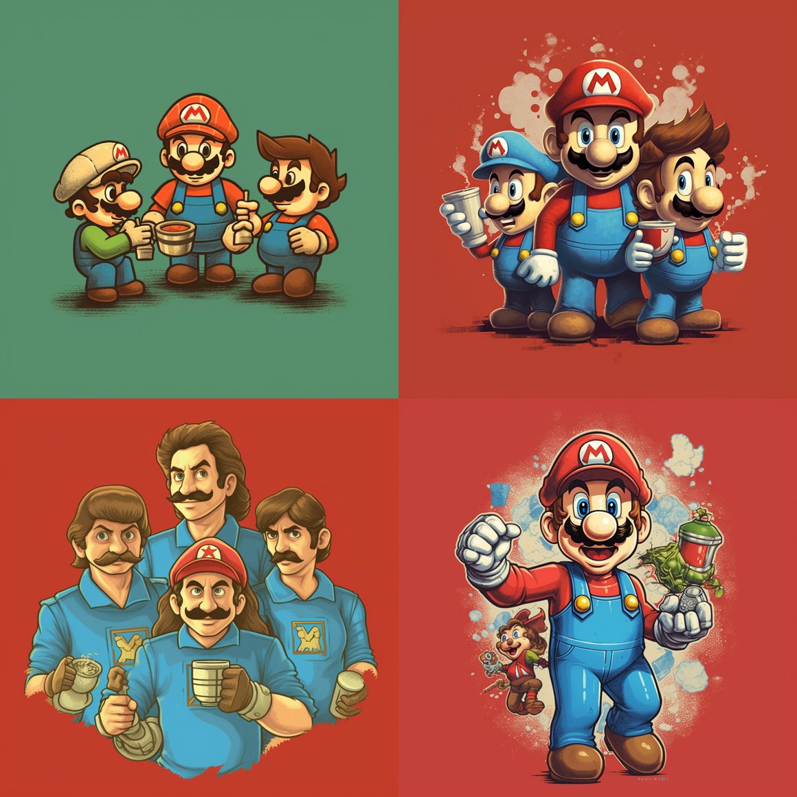 Argentinian Break with the Mario Bros