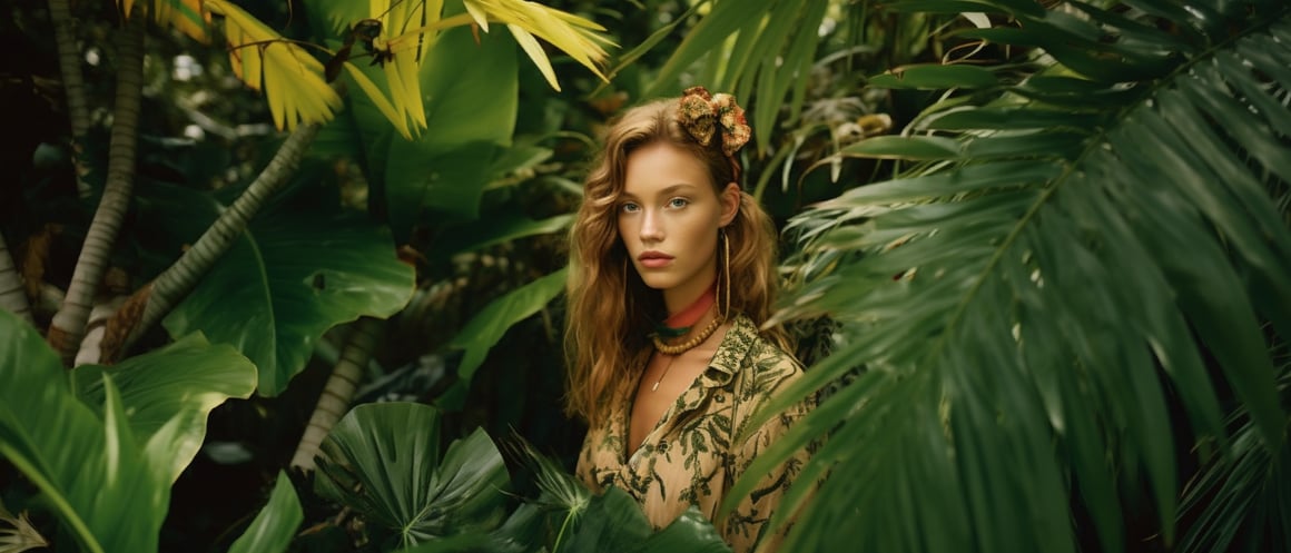 A Supermodel's Journey through Tropical Wilderness