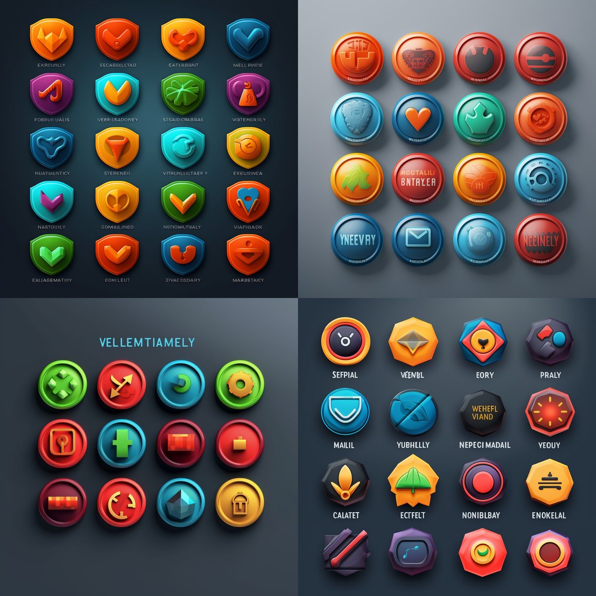 3D Minimalist Vulnerability Management Application Icons Prompt | NeoPrompt