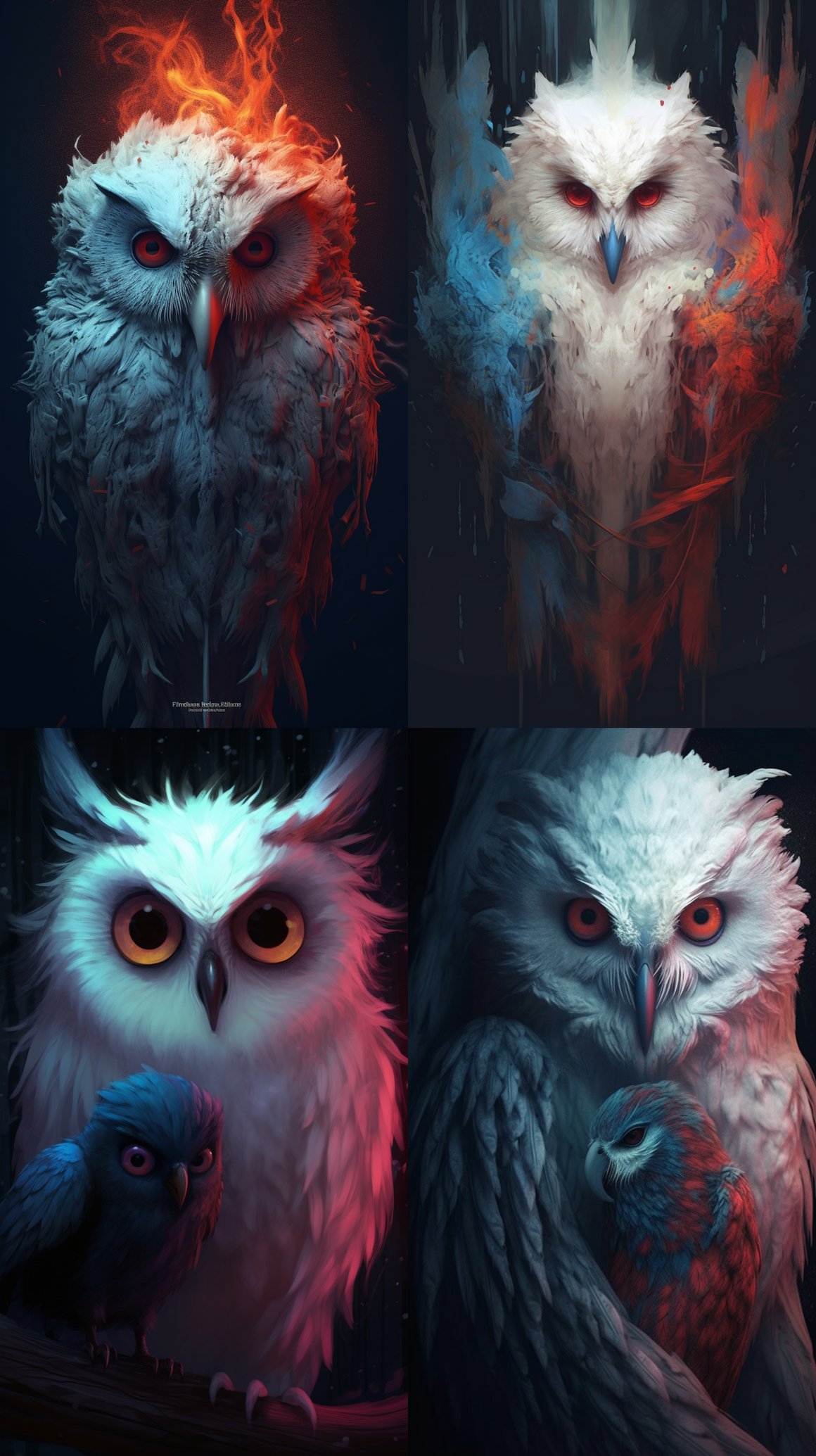 Midnight Encounter: Pixar's Spectral Owl-Demon