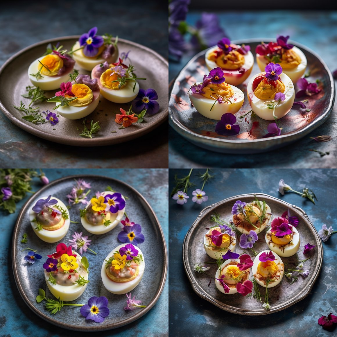 Artistic Culinary Voyage: Deviled Eggs Photo Diary