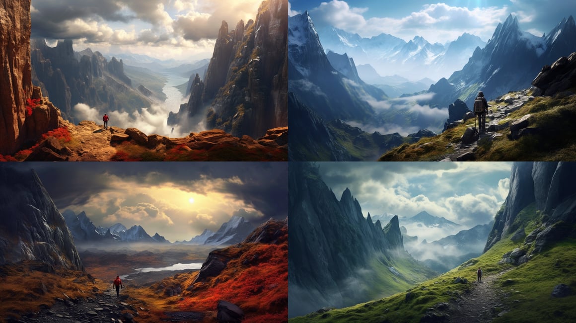 A Surreal Journey in Photorealistic Artistry