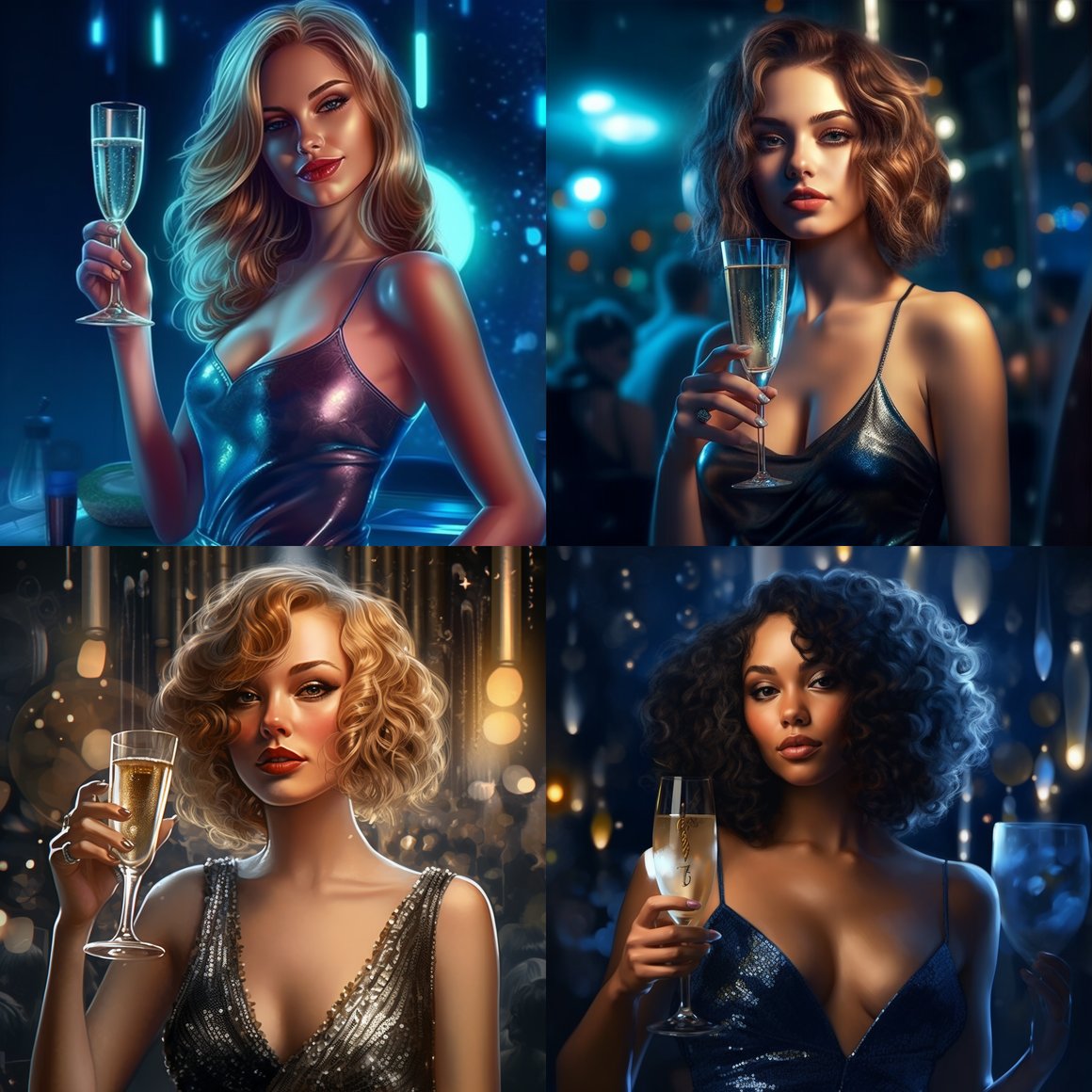 Creating a Photorealistic Night Club Poster Design