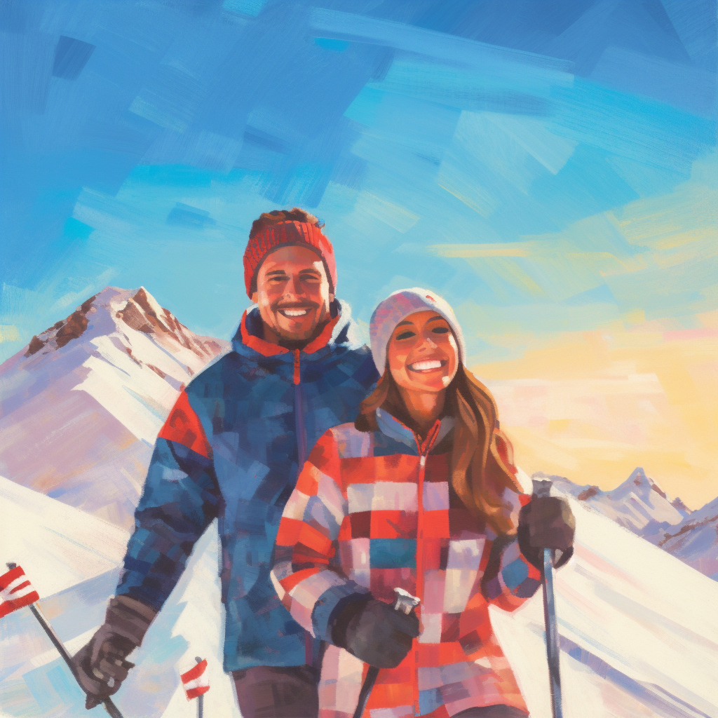 Chilean Alpine Love: A Midway Skiing Adventure