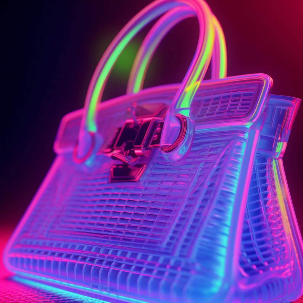 Neon Odyssey: A Visual Journey in 3D
