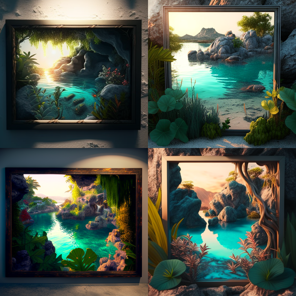 Mid-Expedition Glimpse: Tropical Lagoon Sunset