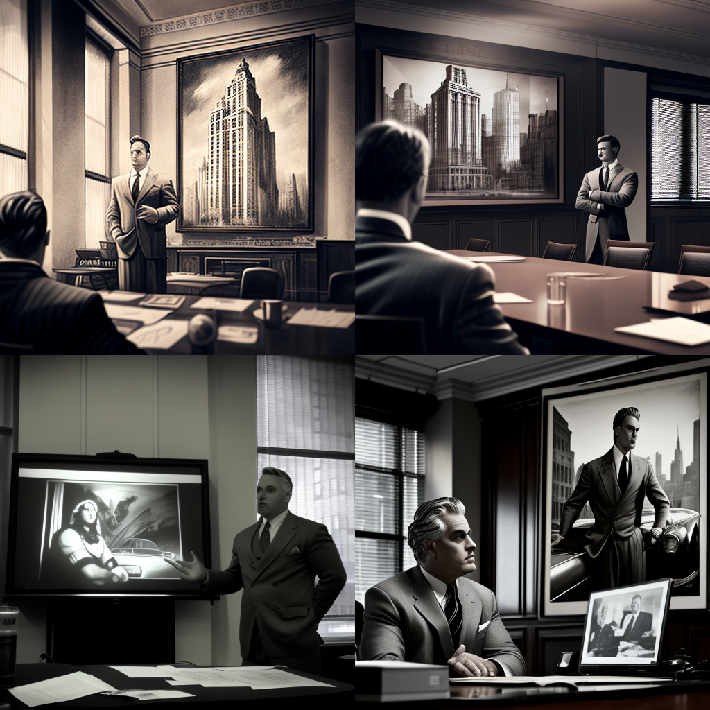 Art Deco Awakening: An Executive's Mid-Journey in Manhattan