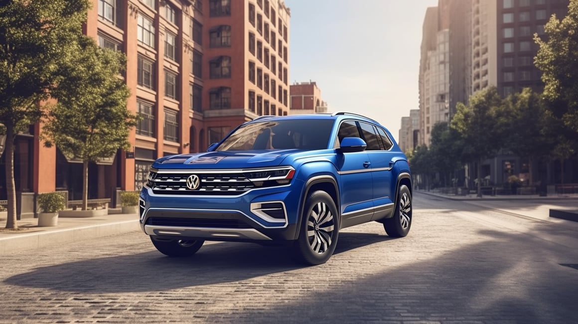 Detailed ARRI Capture of 2023 Volkswagen SUV at China Market