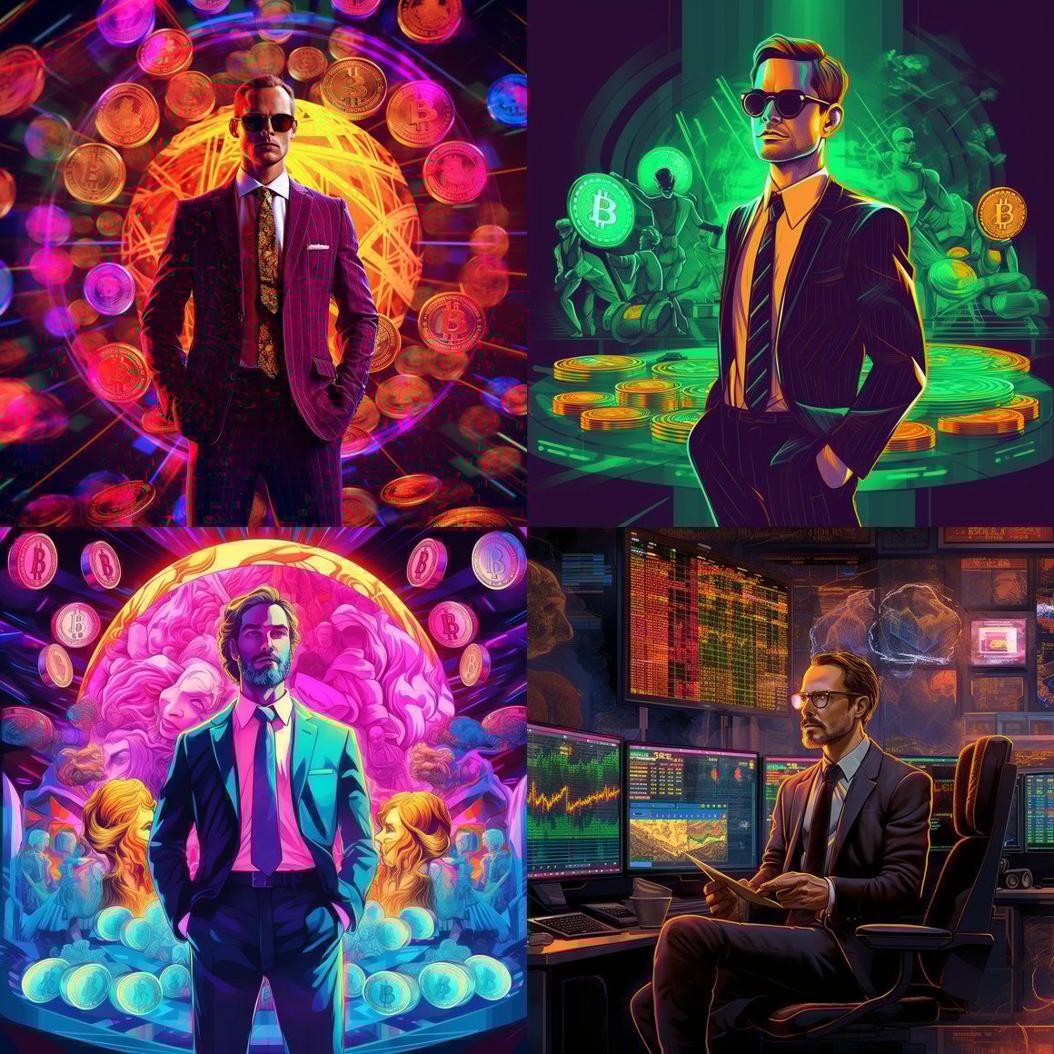 Navigating the Future of Financial Management with Bitcoin, Stocks and Lights