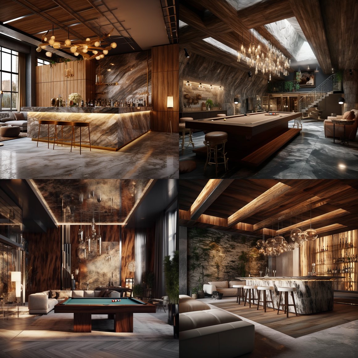 A Virtual Tour in 8K of an Upscale Underground Loft Prompt | NeoPrompt