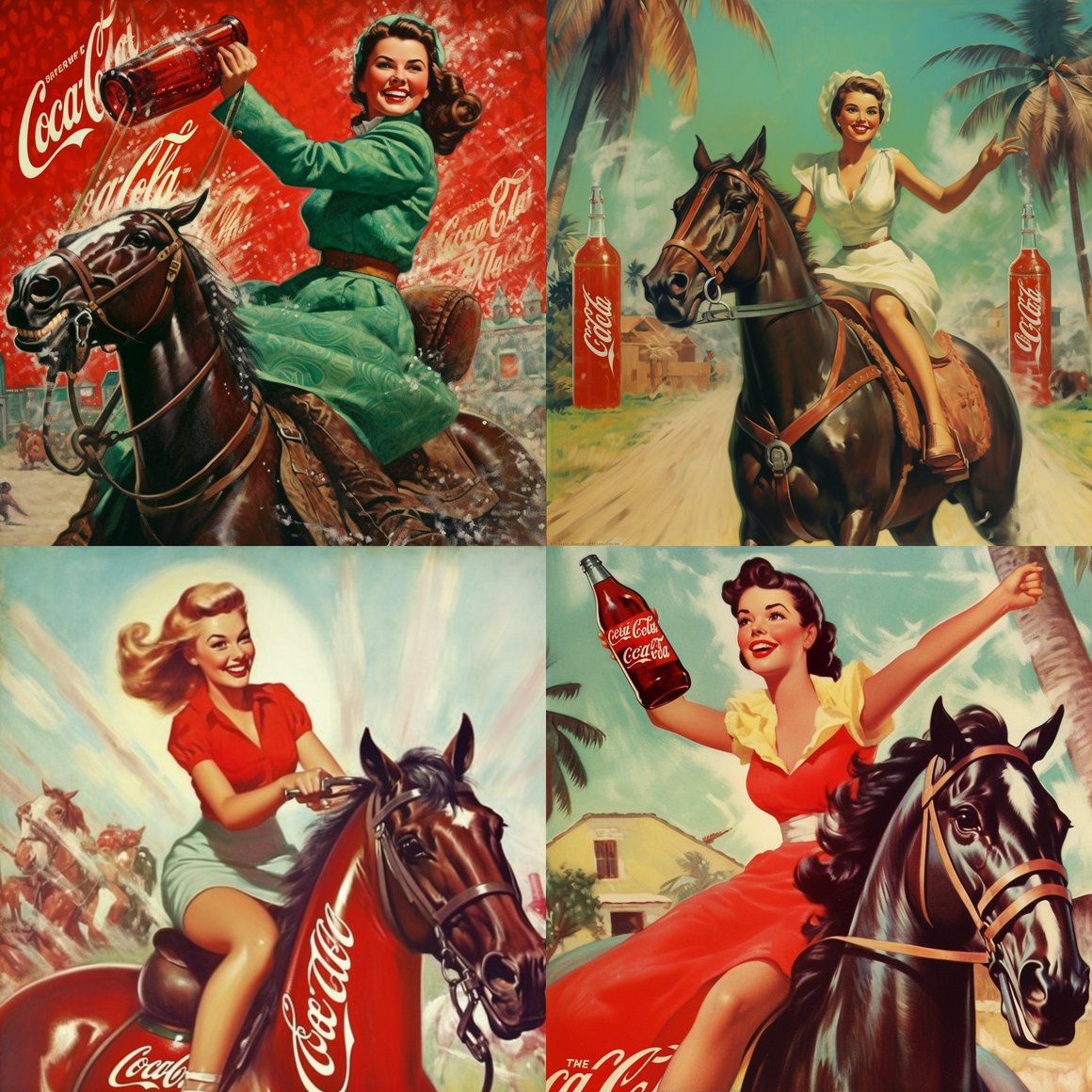 Retro Rush: An Equestrian Adventure Through Cola Giants