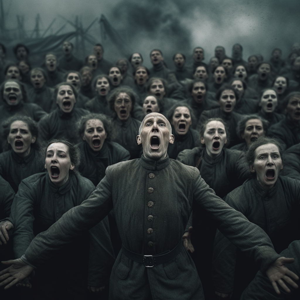 Harmonies Amidst Havoc: A WWII Gothic Choir Experience