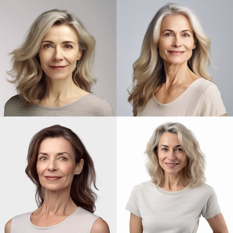 Midlife Radiance: Posing Guide for 40-year Old UX UI Model Prompt ...