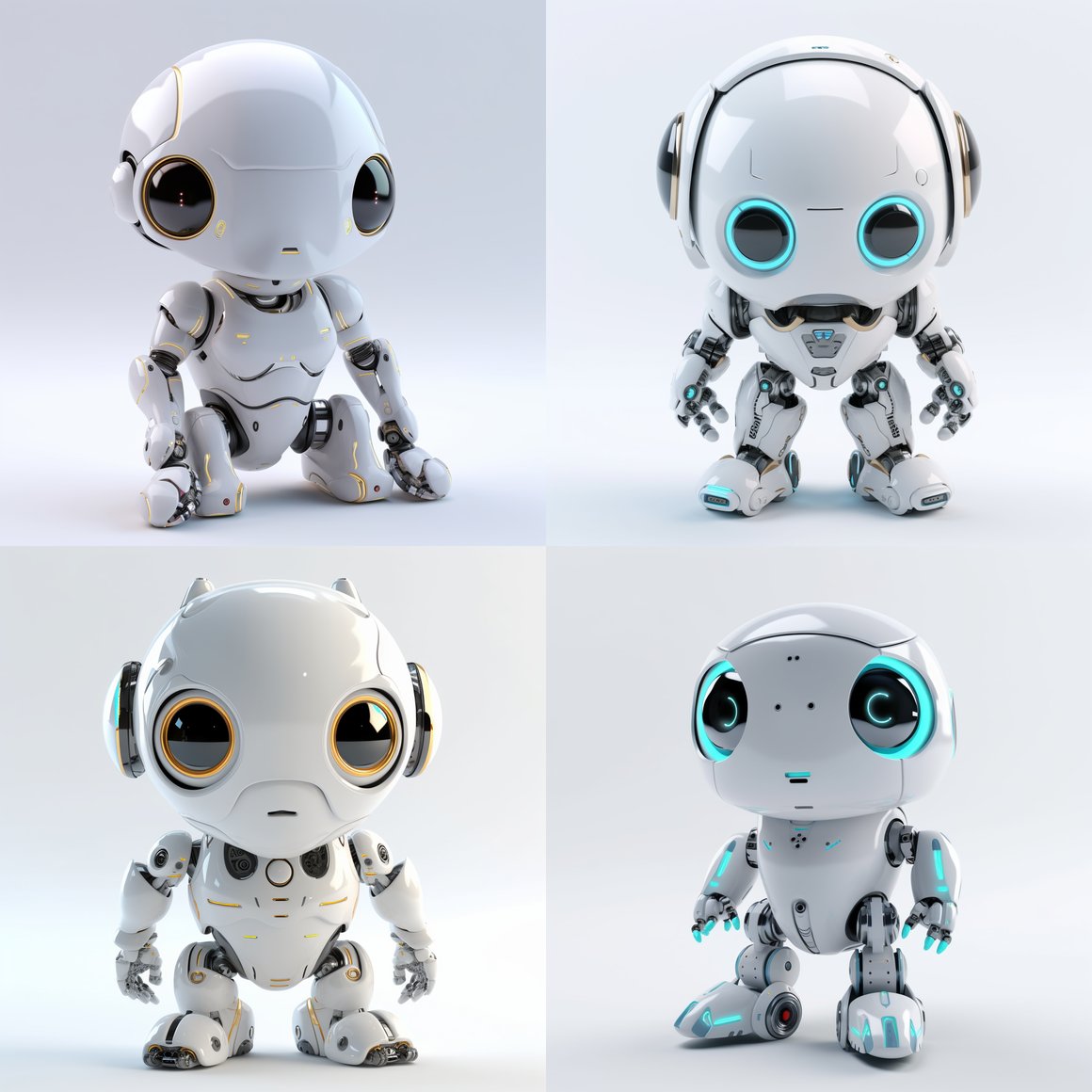 HDR 4K Realistic Cute Chatbot Version 5